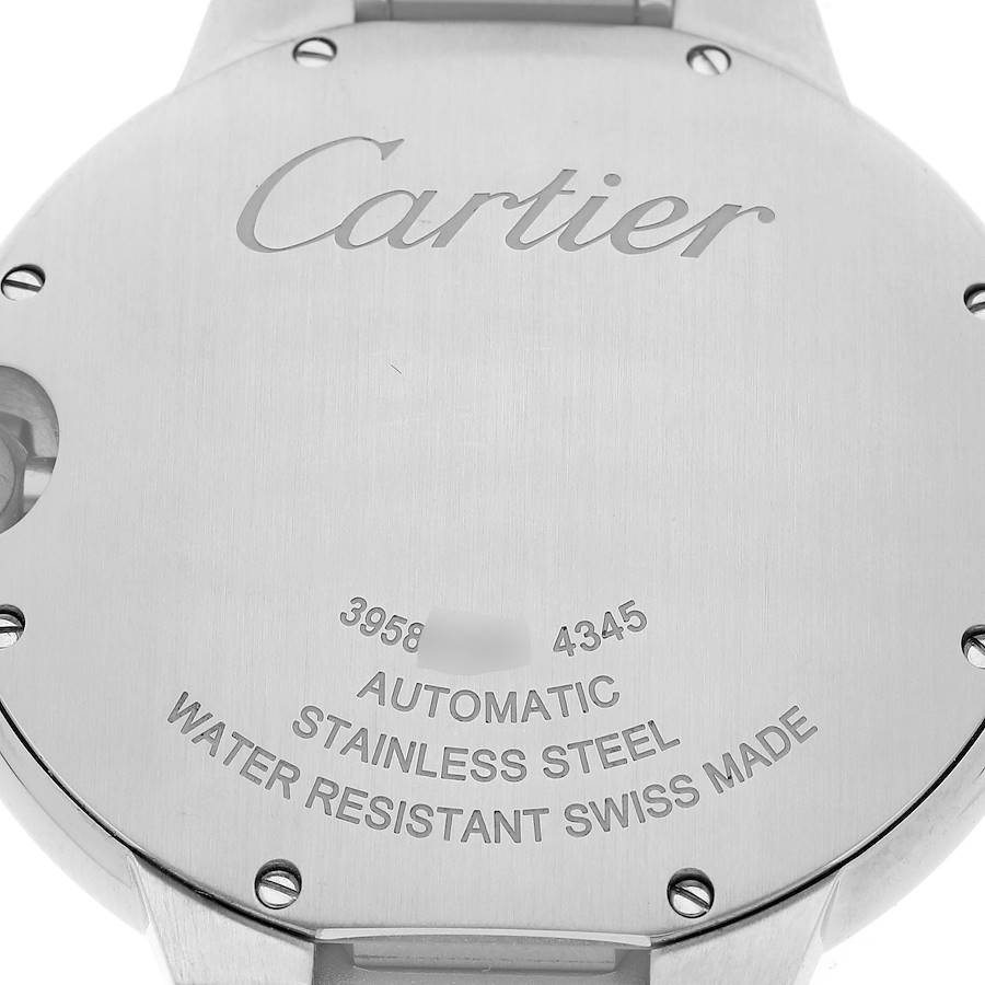 Reloj réplica para hombre: Cartier Ballon Bleu 40, automático, esfera azul, WSBB0061 — elegante – Foto 6