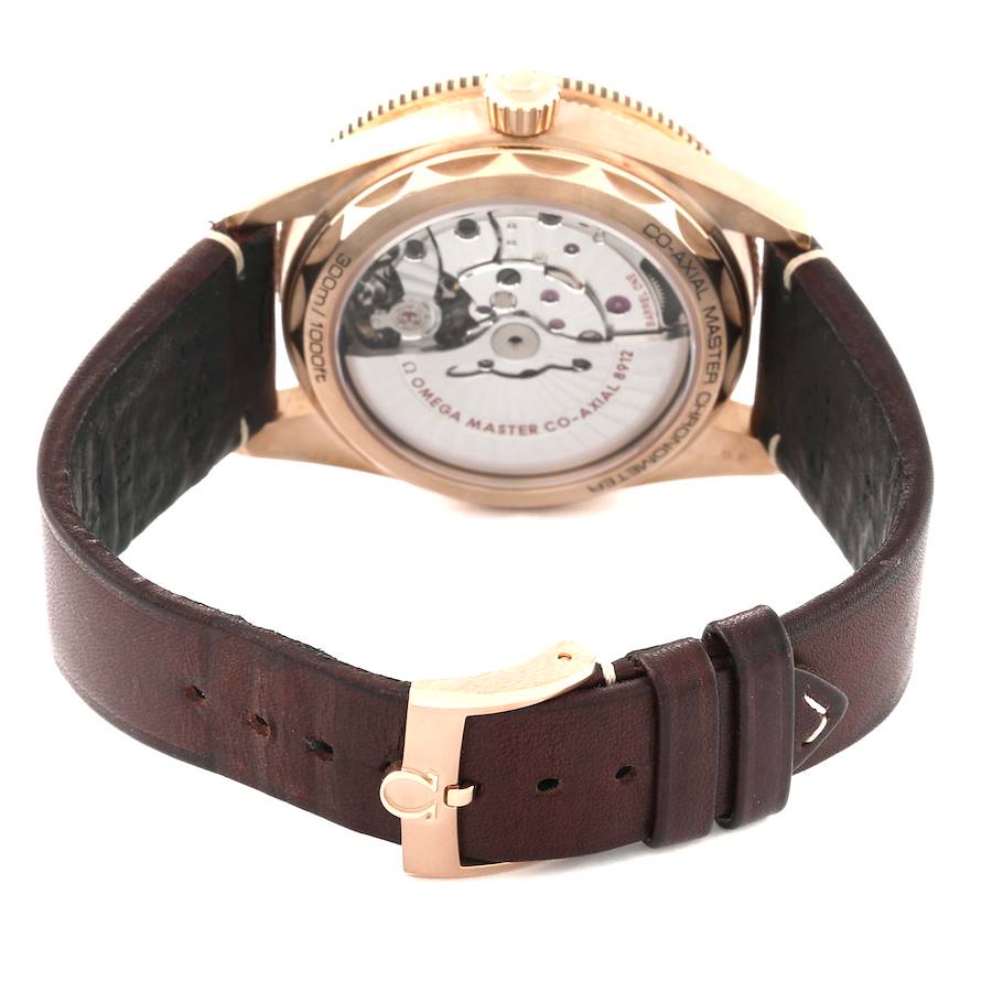 Reloj réplica para hombre: Omega Seamaster 300 Co-Axial, bronce, oro, 234.92.41.21.10.001 — valioso – Foto 7