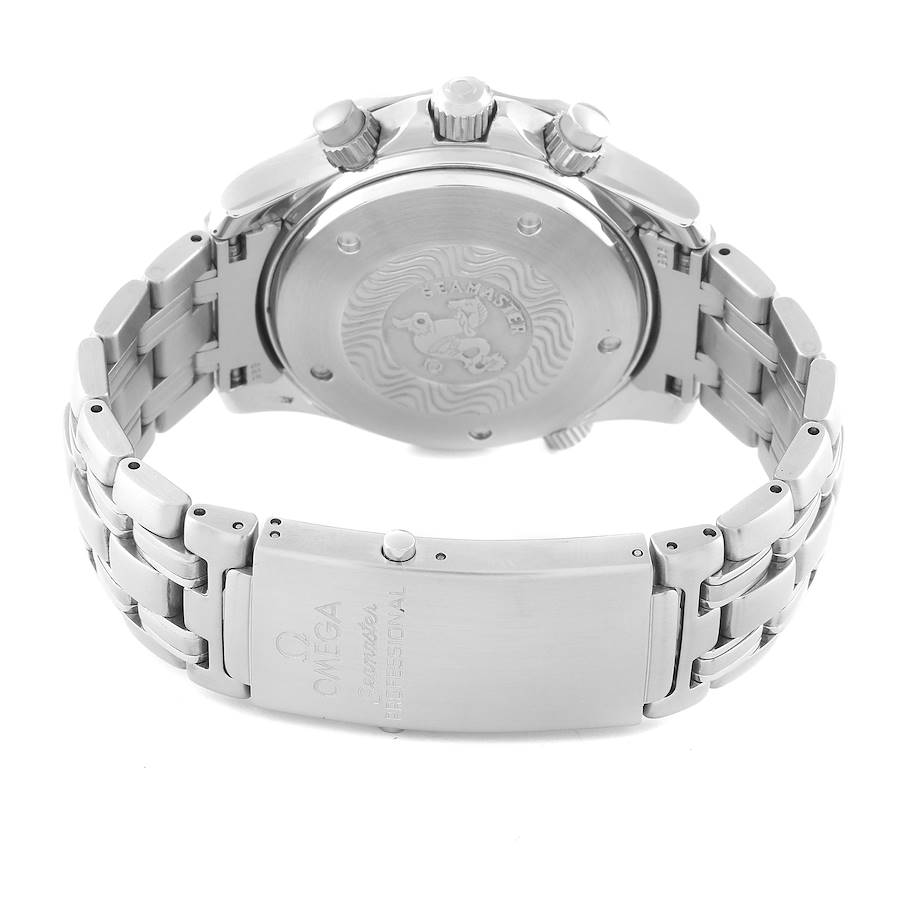 Reloj réplica para hombre: Omega Seamaster, esfera azul, cronógrafo, acero, 2599.80.00 — de prestigio – Foto 7