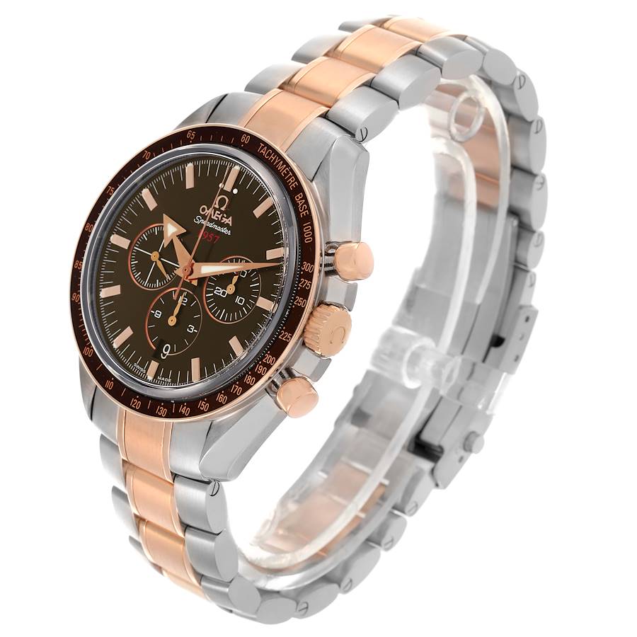 Reloj réplica para hombre: Omega Speedmaster Broad Arrow, acero y oro rosa, 321.90.42.50.13.001 — con grandes prestaciones – Foto 4