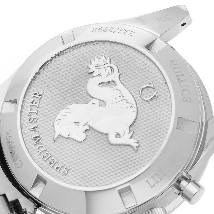 Reloj réplica: Omega Speedmaster CK2998, edición limitada, acero, 311.32.40.30.02.001 — bello – Foto 6