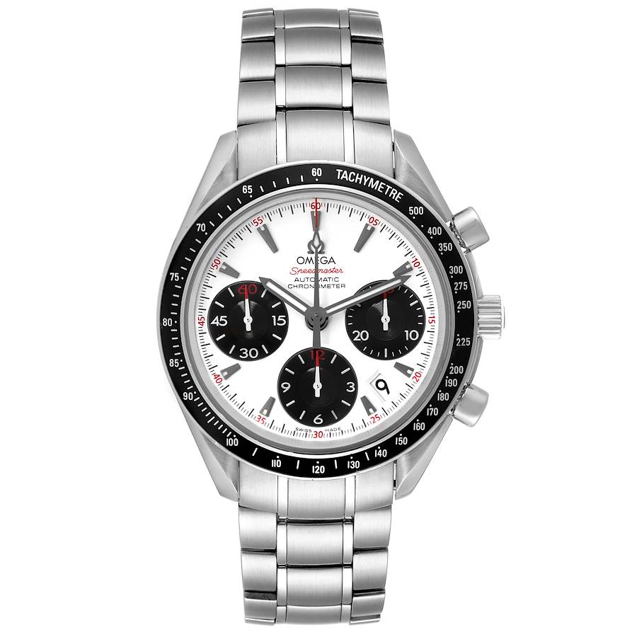 Reloj réplica: Omega Speedmaster, fecha, esfera panda, acero, 323.30.40.40.04.001 — favorito de nuestros clientes – Foto 2