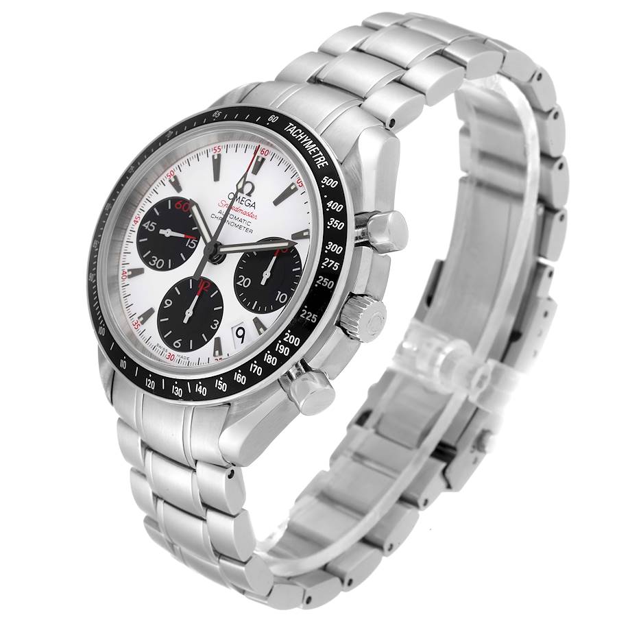 Reloj réplica: Omega Speedmaster, fecha, esfera panda, acero, 323.30.40.40.04.001 — favorito de nuestros clientes – Foto 4