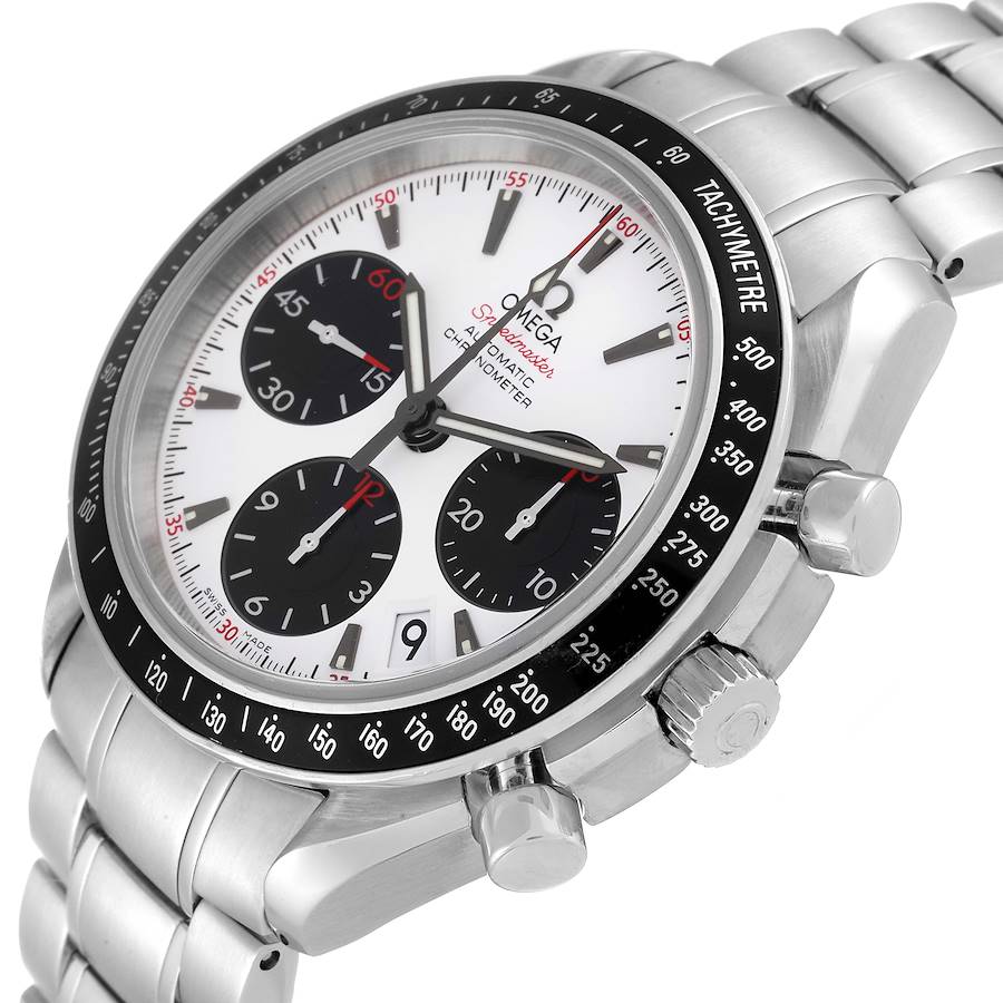 Reloj réplica: Omega Speedmaster, fecha, esfera panda, acero, 323.30.40.40.04.001 — favorito de nuestros clientes – Foto 5
