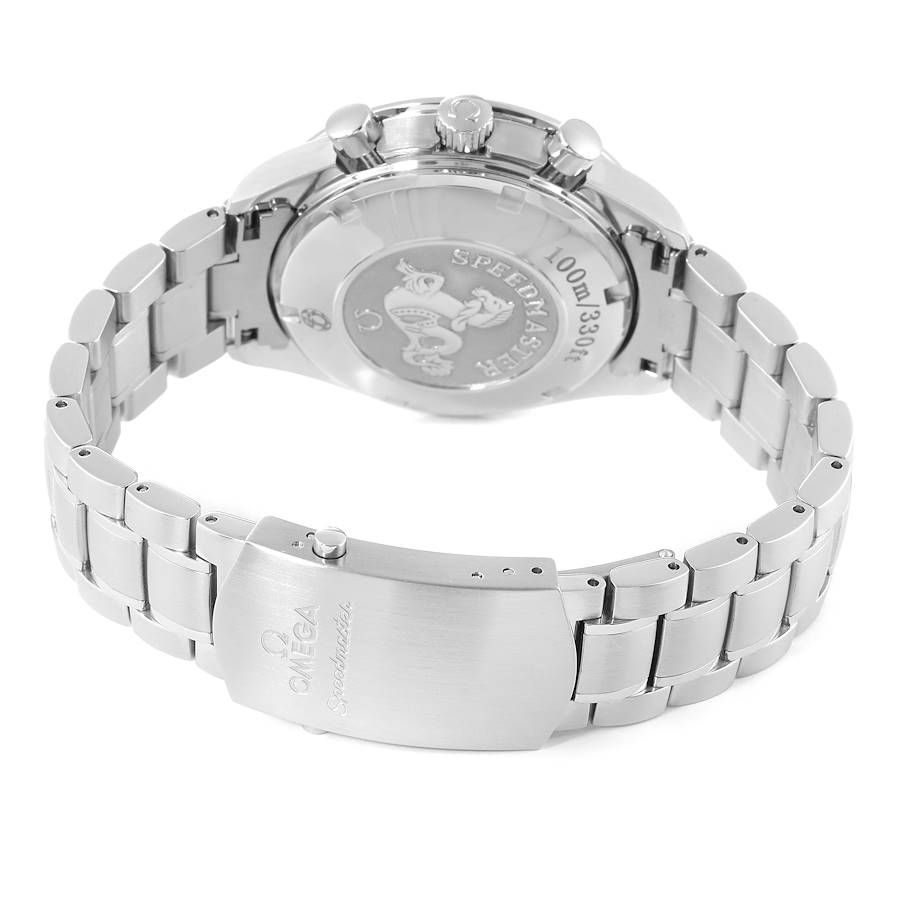 Reloj réplica: Omega Speedmaster, fecha, esfera panda, acero, 323.30.40.40.04.001 — favorito de nuestros clientes – Foto 7