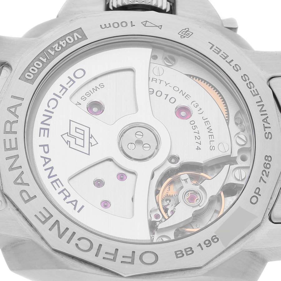 Reloj réplica: Panerai Luminor Marina 1950, esfera azul, acero, PAM01028 — de gran valor – Foto 7