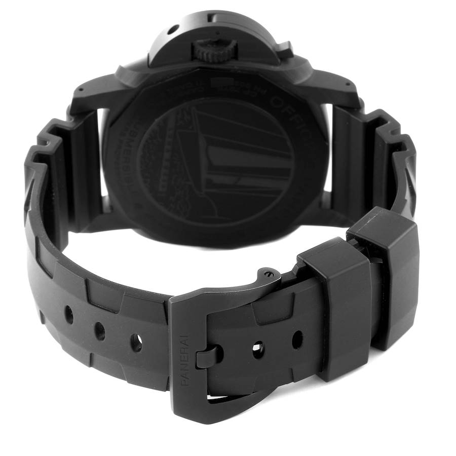 Reloj réplica para hombre: Panerai Submersible Luna Rossa GMT 47 mm Carbotech PAM01039 — elegante – Foto 7