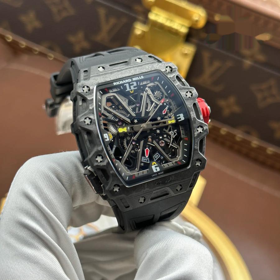 Reloj réplica: Richard Mille RM 35-03 Rafael Nadal, carbono, 43,2 mm X 50 mm — de los más vendidos – Foto 3