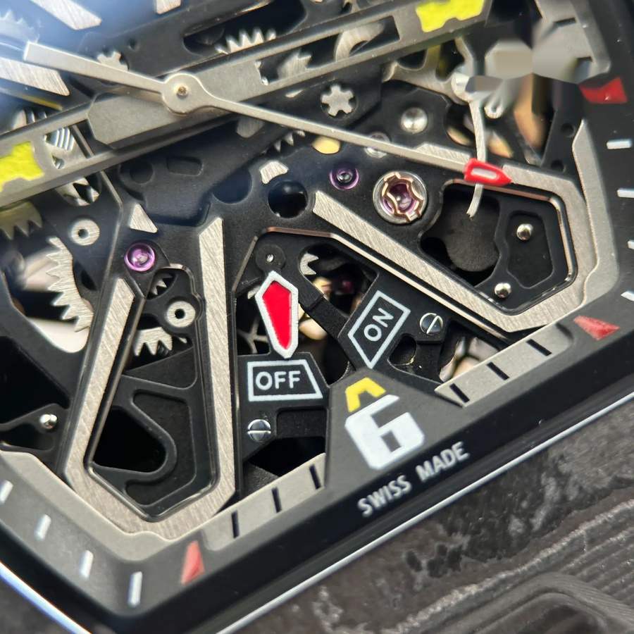 Reloj réplica: Richard Mille RM 35-03 Rafael Nadal, carbono, 43,2 mm X 50 mm — de los más vendidos – Foto 8