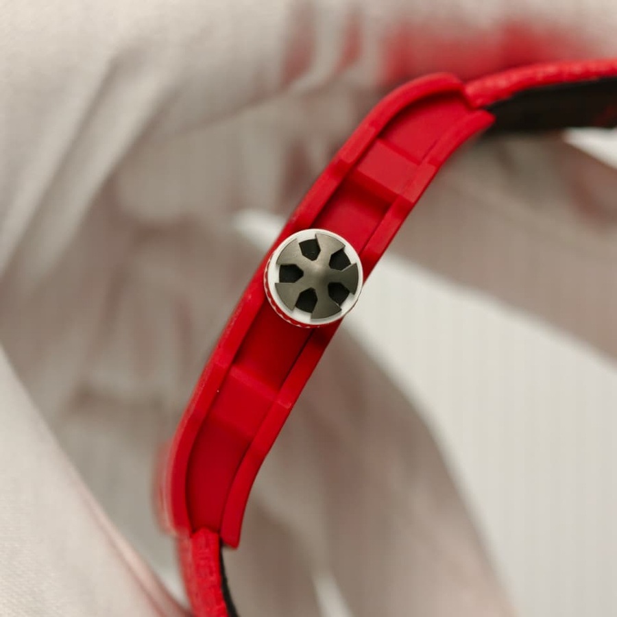 Reloj réplica: Richard Mille RM 67-02, suiza, Sébastian Buemi, rojo, Quartz TPT 38.7 X 47,52 mm — de los mejores – Foto 4
