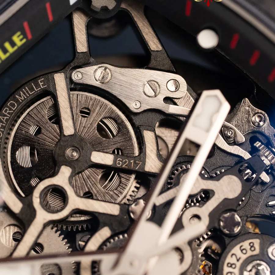 Reloj réplica: Richard Mille RM 35-02 Rafael Nadal, negro, Carbon TPT, negro, correa de caucho, ZF 49,94 mm X 44,5 mm — clásico – Foto 5