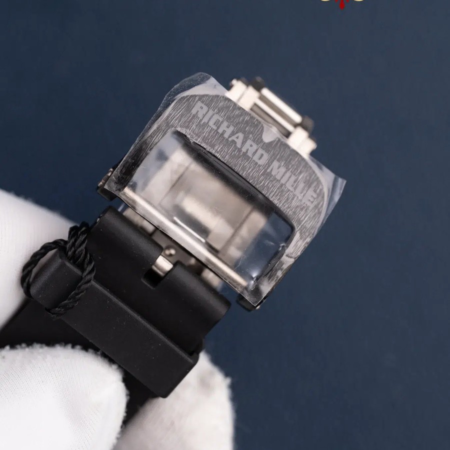 Reloj réplica: Richard Mille RM 35-02 Rafael Nadal, negro, Carbon TPT, negro, correa de caucho, ZF 49,94 mm X 44,5 mm — clásico – Foto 11