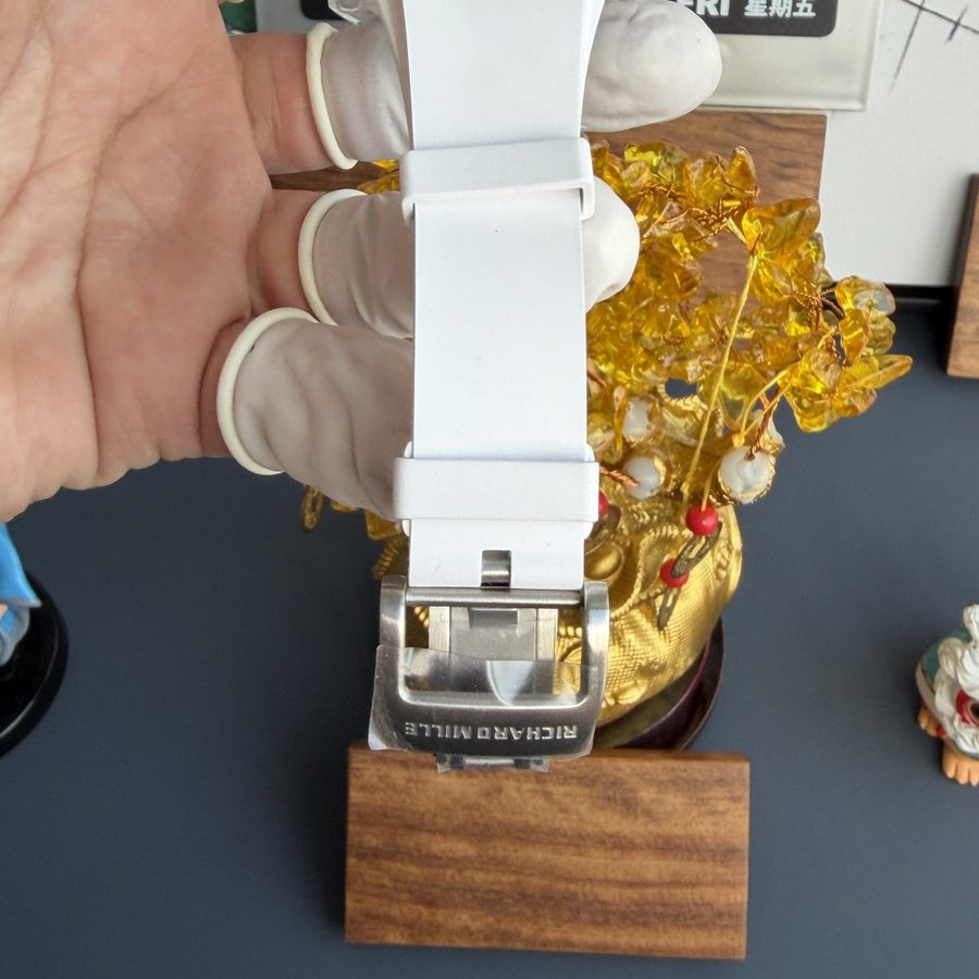 Reloj réplica: Richard Mille RM 66, volante, tourbillon, hecho a medida, auténtico, blanco, zafiro, 42,7 mm X 49,94 mm — rentable – Foto 10