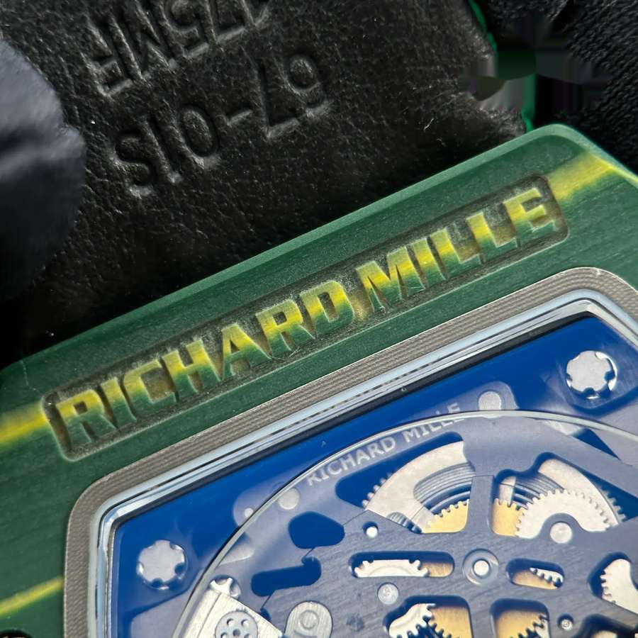 Reloj réplica: Richard Mille RM 67-02 Wayde Van Niekerk, automático, extraplano, verde, Quartz TPT 47.52 X 38,7 mm — exclusivo – Foto 12