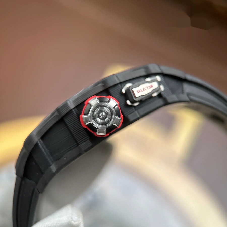 Reloj réplica: Richard Mille RM 35-03 Rafael Nadal, carbono negro, 43,2 mm X 50 mm — de gran valor – Foto 10