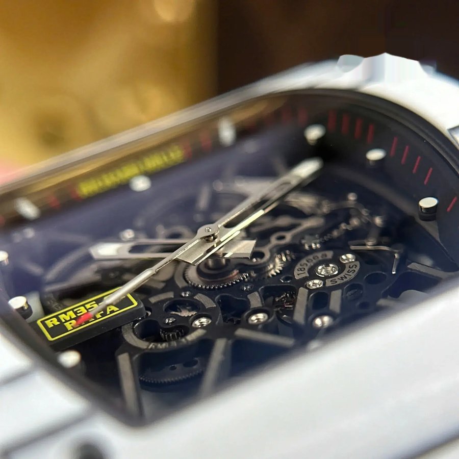 Reloj réplica: Richard Mille RM 35-01 Rafael Nadal Carbon TPT ZF V3 49,94 mm X 44,5 mm — lujoso – Foto 8