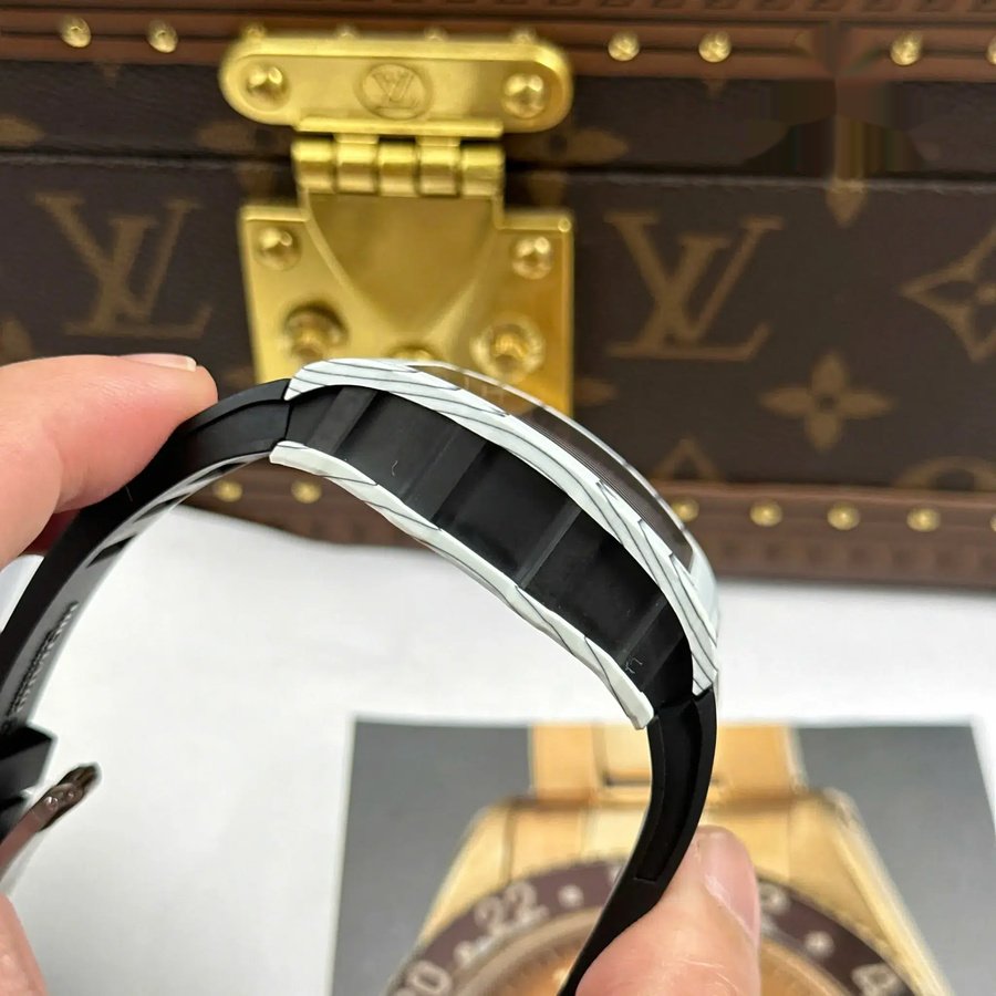 Reloj réplica: Richard Mille RM 35-01 Rafael Nadal Carbon TPT ZF V3 49,94 mm X 44,5 mm — lujoso – Foto 9