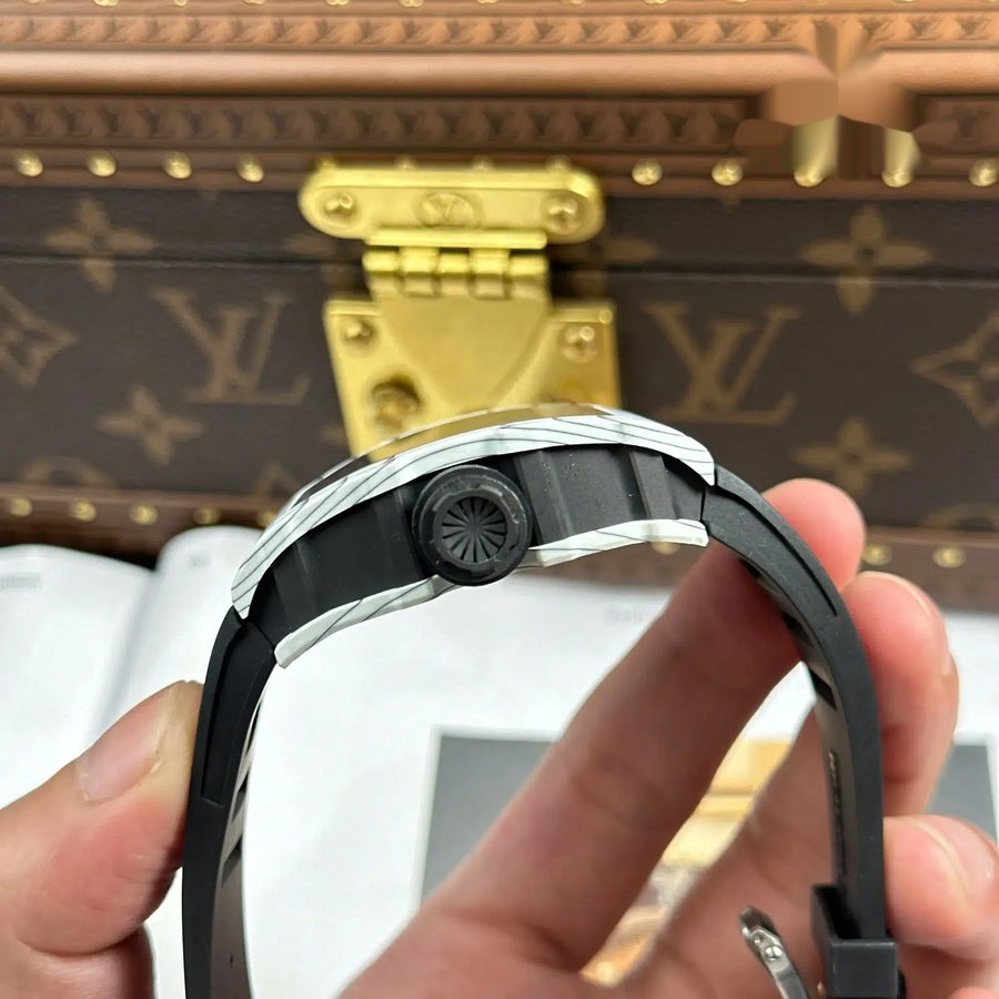 Reloj réplica: Richard Mille RM 35-01 Rafael Nadal Carbon TPT ZF V3 49,94 mm X 44,5 mm — lujoso – Foto 10