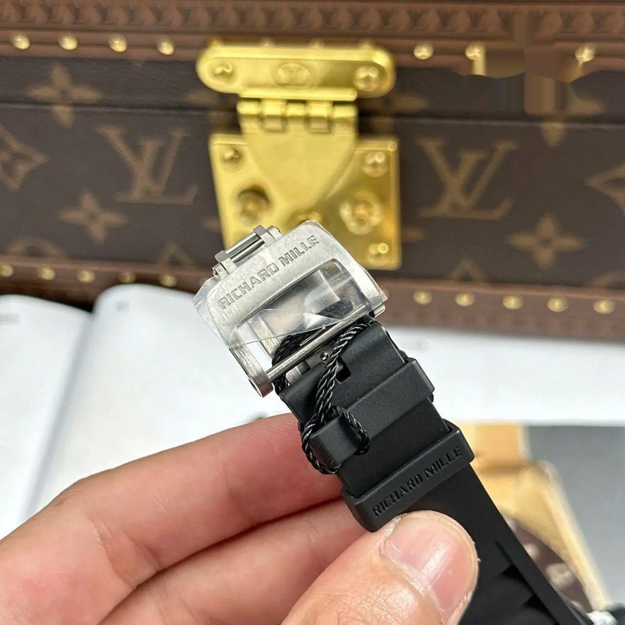 Reloj réplica: Richard Mille RM 35-01 Rafael Nadal Carbon TPT ZF V3 49,94 mm X 44,5 mm — lujoso – Foto 12