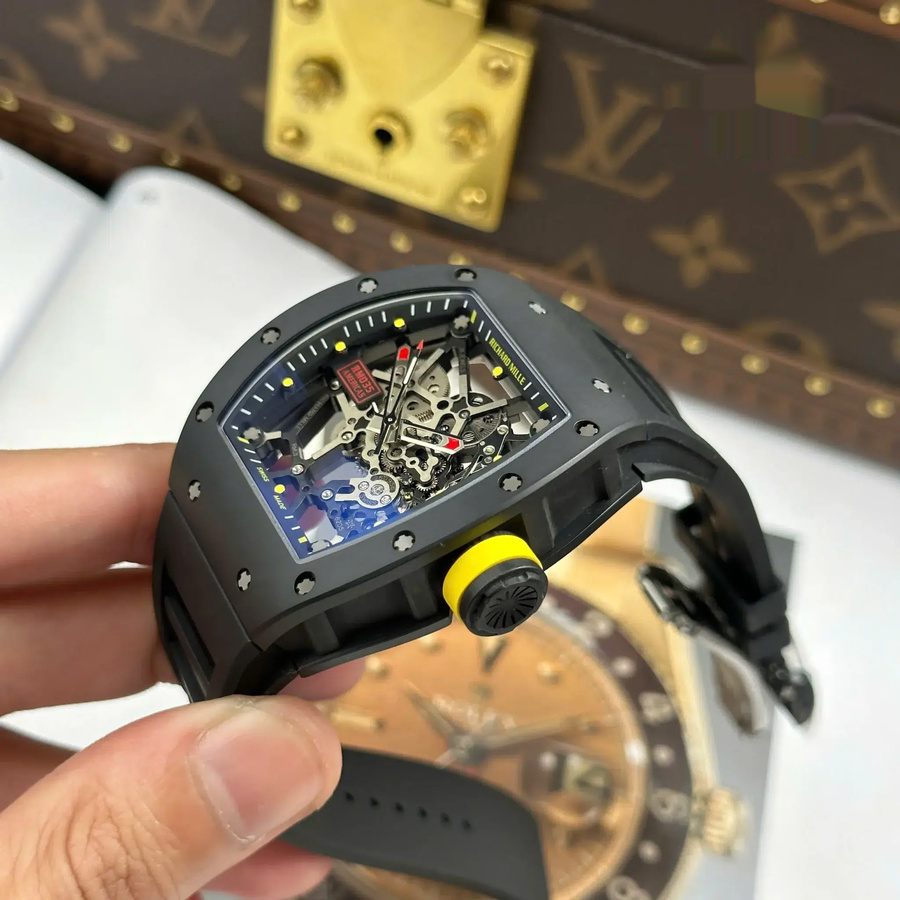 Reloj réplica: Richard Mille RM 035 Rafael Nadal Americas, edición limitada, Z, fabricante, 39,7 mm X 48 mm — de lujo – Foto 3