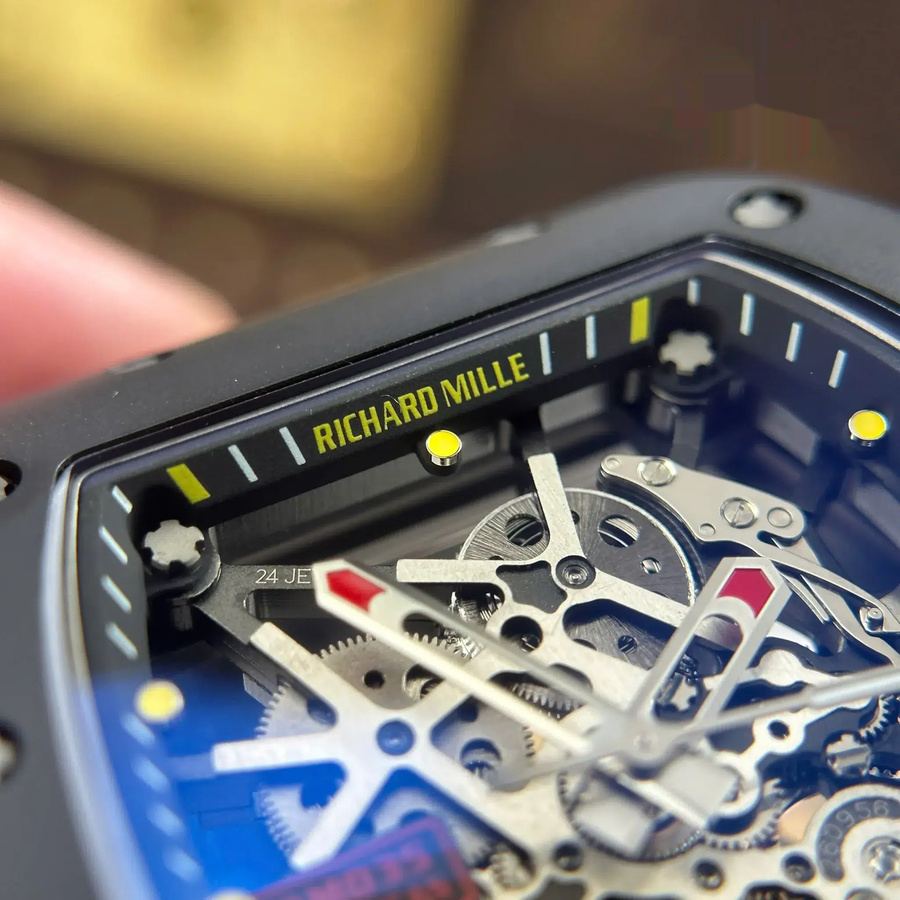 Reloj réplica: Richard Mille RM 035 Rafael Nadal Americas, edición limitada, Z, fabricante, 39,7 mm X 48 mm — de lujo – Foto 5