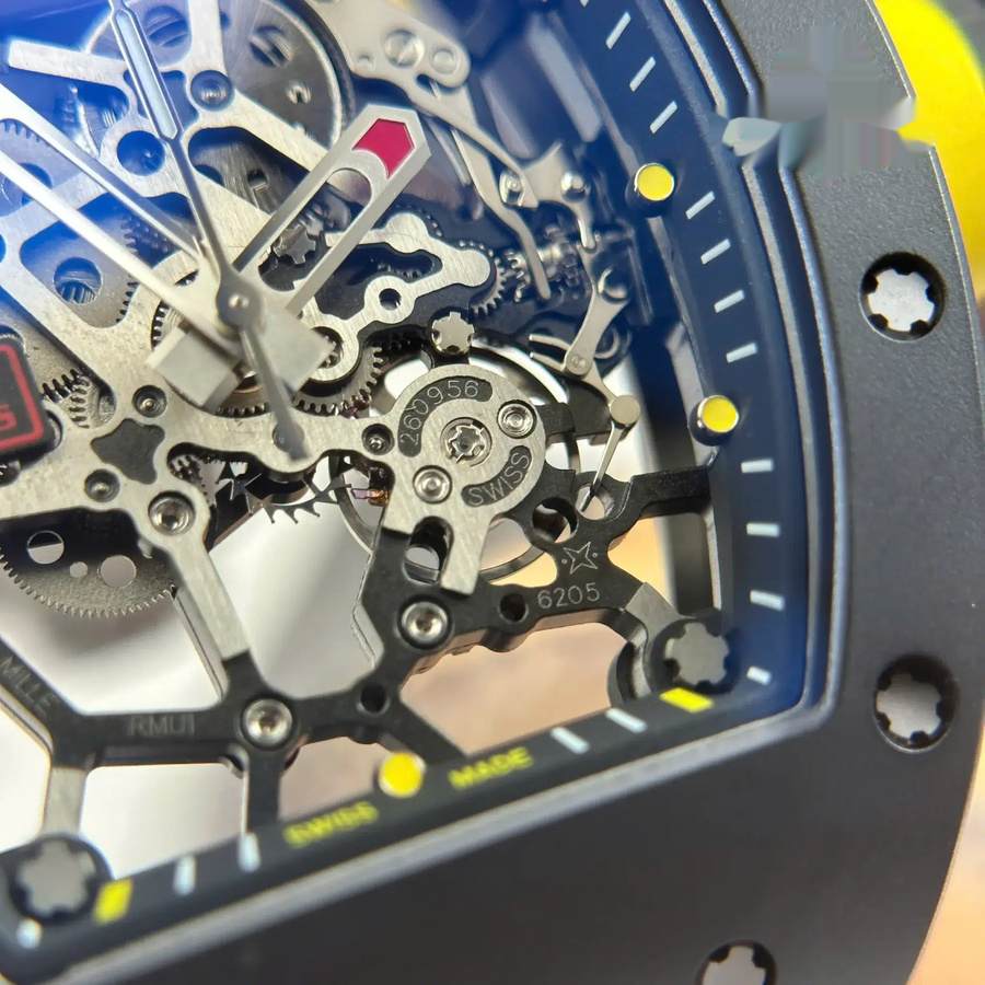 Reloj réplica: Richard Mille RM 035 Rafael Nadal Americas, edición limitada, Z, fabricante, 39,7 mm X 48 mm — de lujo – Foto 6
