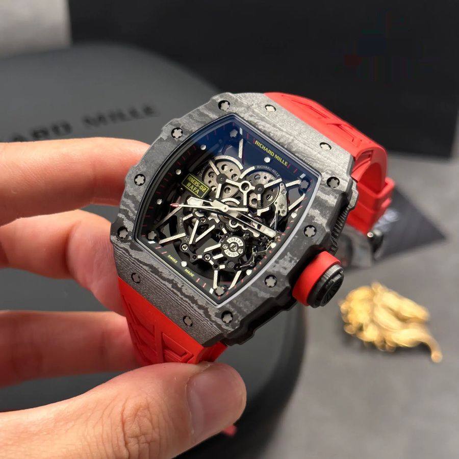 Reloj réplica: Richard Mille RM 35-02 Rafael Nadal Carbon TPT ZF 49,94 mm X 44,5 mm — de nueva generación – Foto 3