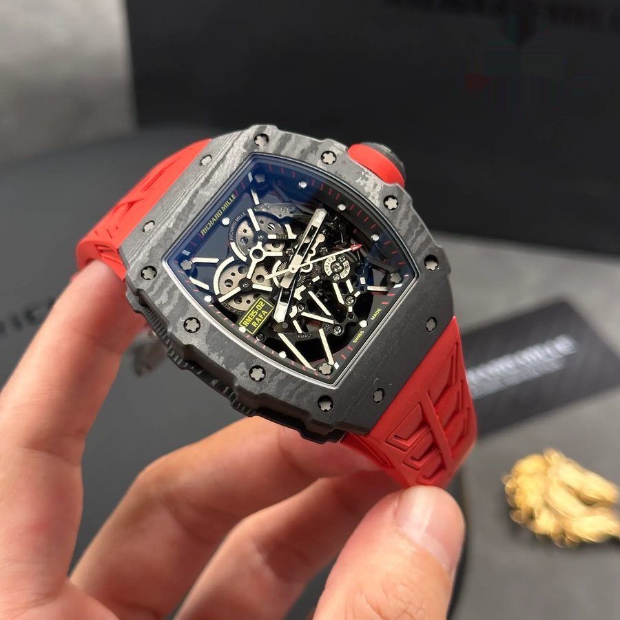 Reloj réplica: Richard Mille RM 35-02 Rafael Nadal Carbon TPT ZF 49,94 mm X 44,5 mm — de nueva generación – Foto 4