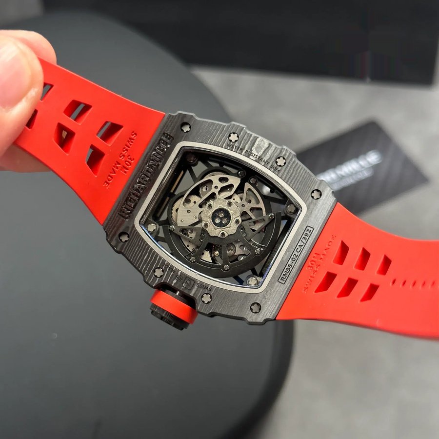 Reloj réplica: Richard Mille RM 35-02 Rafael Nadal Carbon TPT ZF 49,94 mm X 44,5 mm — de nueva generación – Foto 8