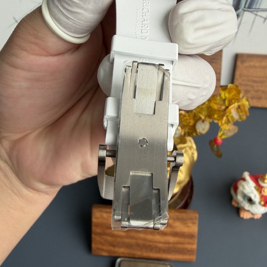 Reloj réplica: Richard Mille RM 61-01 Yohan Blake, monocromo, edición limitada, movimiento vaucher, 42,7 mm X 50,23 mm — de última novedad – Foto 9
