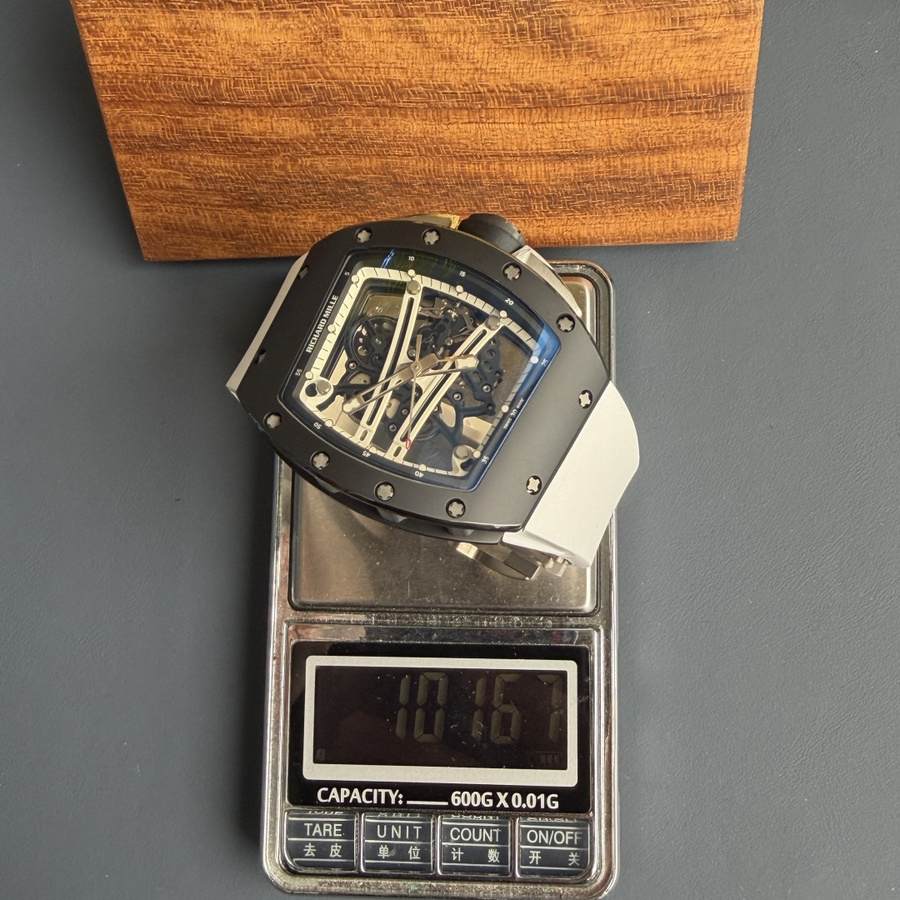 Reloj réplica: Richard Mille RM 61-01 Yohan Blake, monocromo, edición limitada, movimiento vaucher, 42,7 mm X 50,23 mm — de última novedad – Foto 11