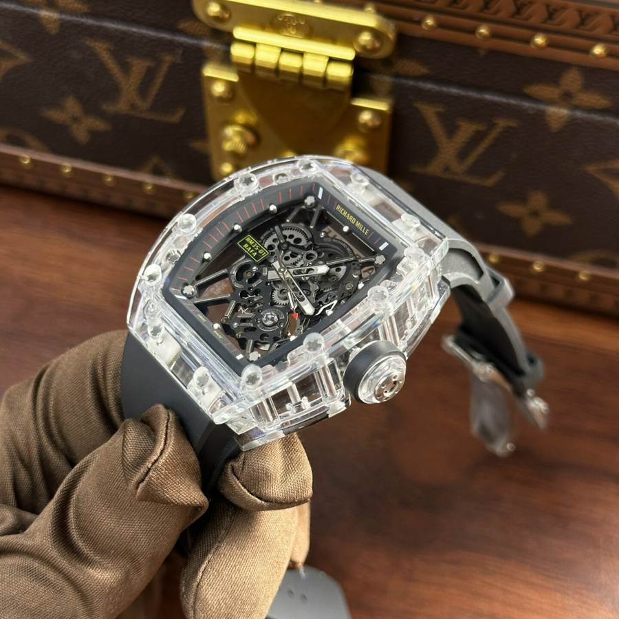 Reloj réplica: Richard Mille RM 35-01 Rafael Nadel, zafiro, Sonic, fabricante, 42 mm — con estilo – Foto 4