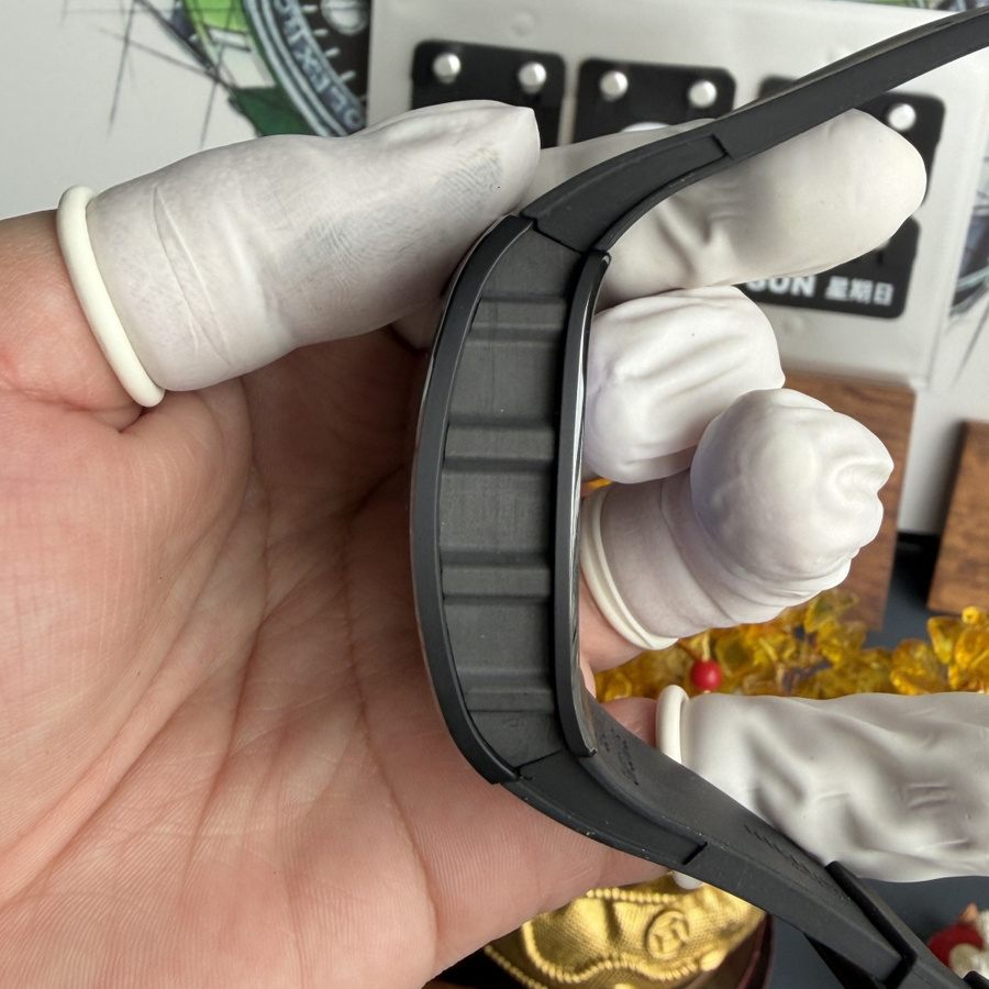 Reloj réplica: Richard Mille RM 61-01 Yohan Blake, completamente gris, movimiento vaucher, 42,7 mm X 50,23 mm — de primer nivel – Foto 6