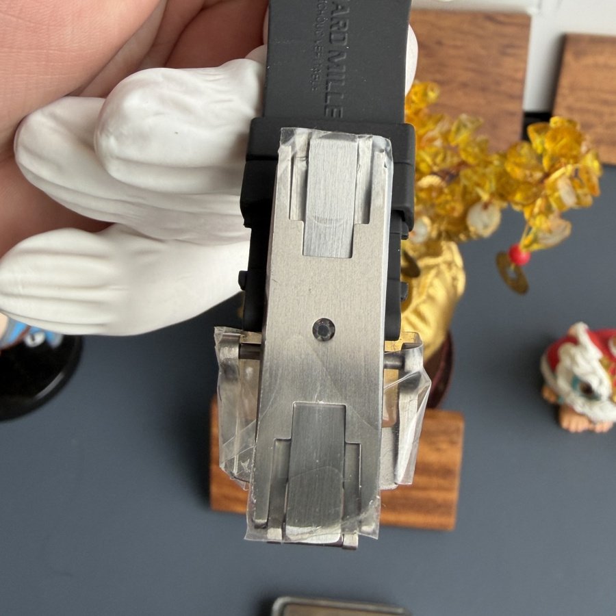 Reloj réplica: Richard Mille RM 61-01 Yohan Blake, completamente gris, movimiento vaucher, 42,7 mm X 50,23 mm — de primer nivel – Foto 9