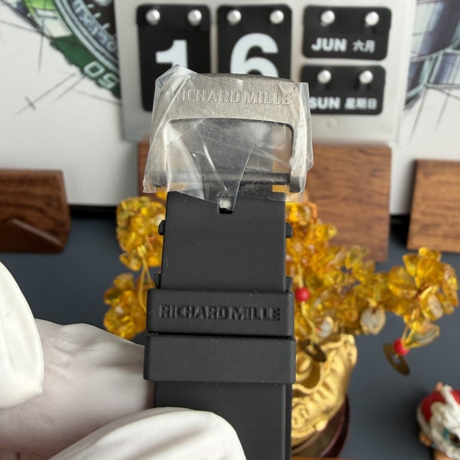 Reloj réplica: Richard Mille RM 61-01 Yohan Blake, completamente gris, movimiento vaucher, 42,7 mm X 50,23 mm — de primer nivel – Foto 10