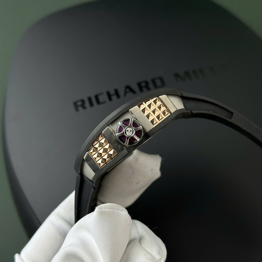 Reloj réplica: Richard Mille RM 66, volante, tourbillon, Carbon TPT 42.70 X 49,94 mm — único – Foto 8
