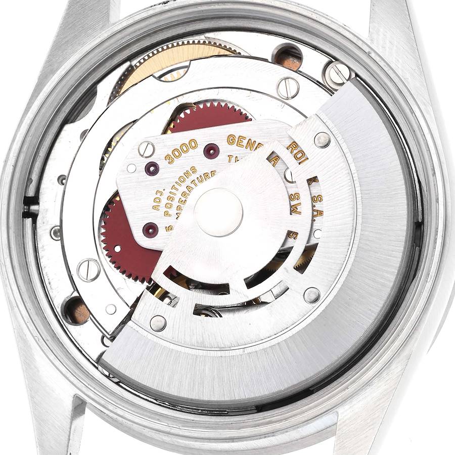 Reloj réplica para hombre: Rolex Air King 34, esfera salmón, bisel guilloché, acero, 14010 — de última novedad – Foto 6
