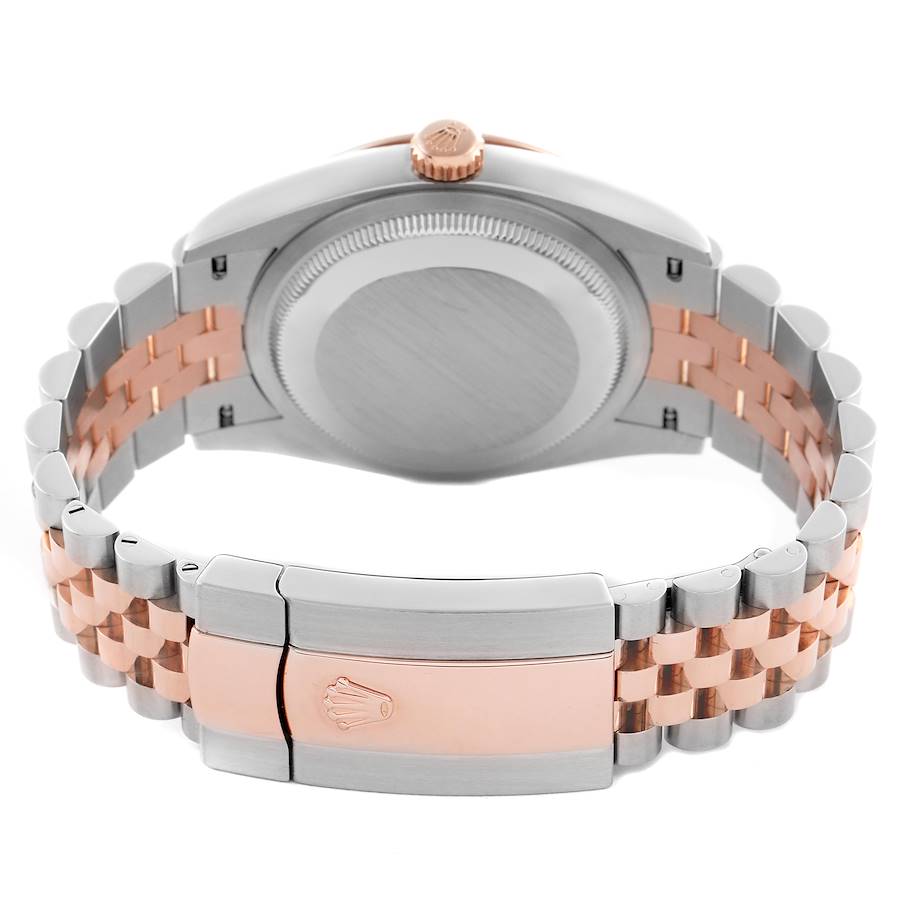 Reloj réplica para hombre: Rolex Datejust 36, acero, Everose, oro rosa, diamante, 126231 — irresistible – Foto 7