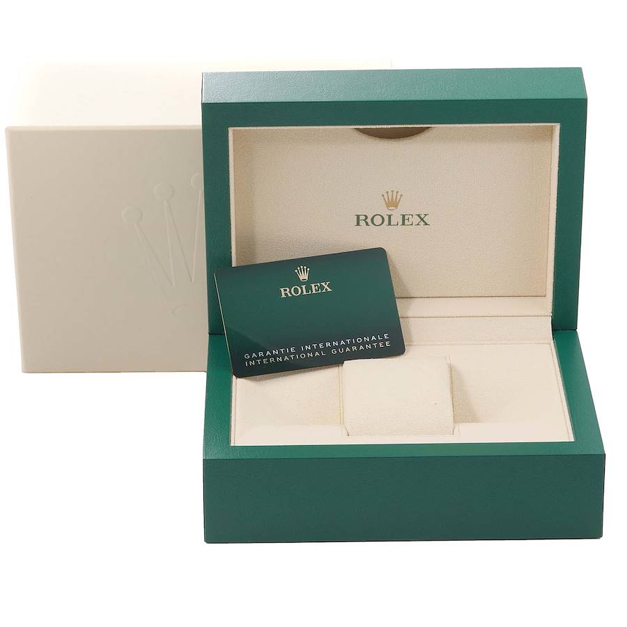 Reloj réplica para hombre: Rolex Datejust, acero, azul, esfera estriada, diamante, 126284 — a buen precio – Foto 7