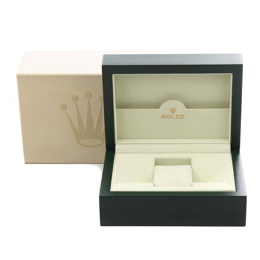 Reloj réplica para hombre: Rolex Datejust, acero y oro blanco, esfera negra, 116234 — fascinador – Foto 8