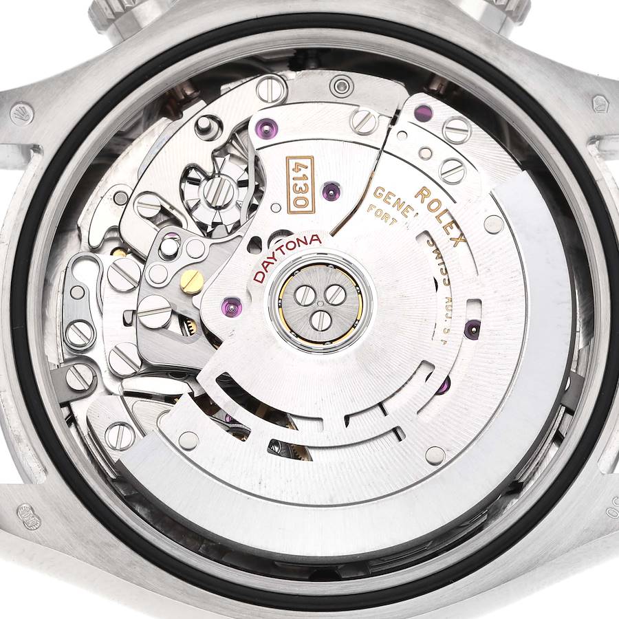 Reloj réplica para hombre: Rolex Daytona, esfera azul, oro blanco, cronógrafo, 116509 — de nueva generación – Foto 6
