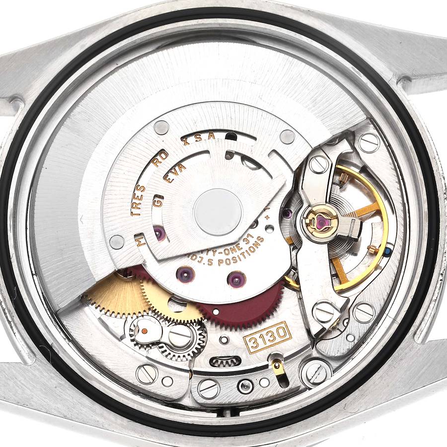 Reloj réplica para hombre: Rolex Explorer I, esfera negra, acero, 114270 — con estilo – Foto 6