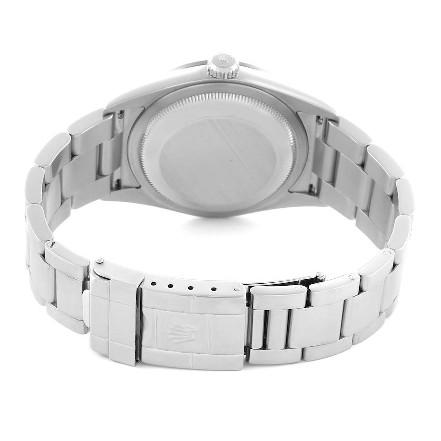 Reloj réplica para hombre: Rolex Explorer I, esfera negra, acero, 114270 — con estilo – Foto 7