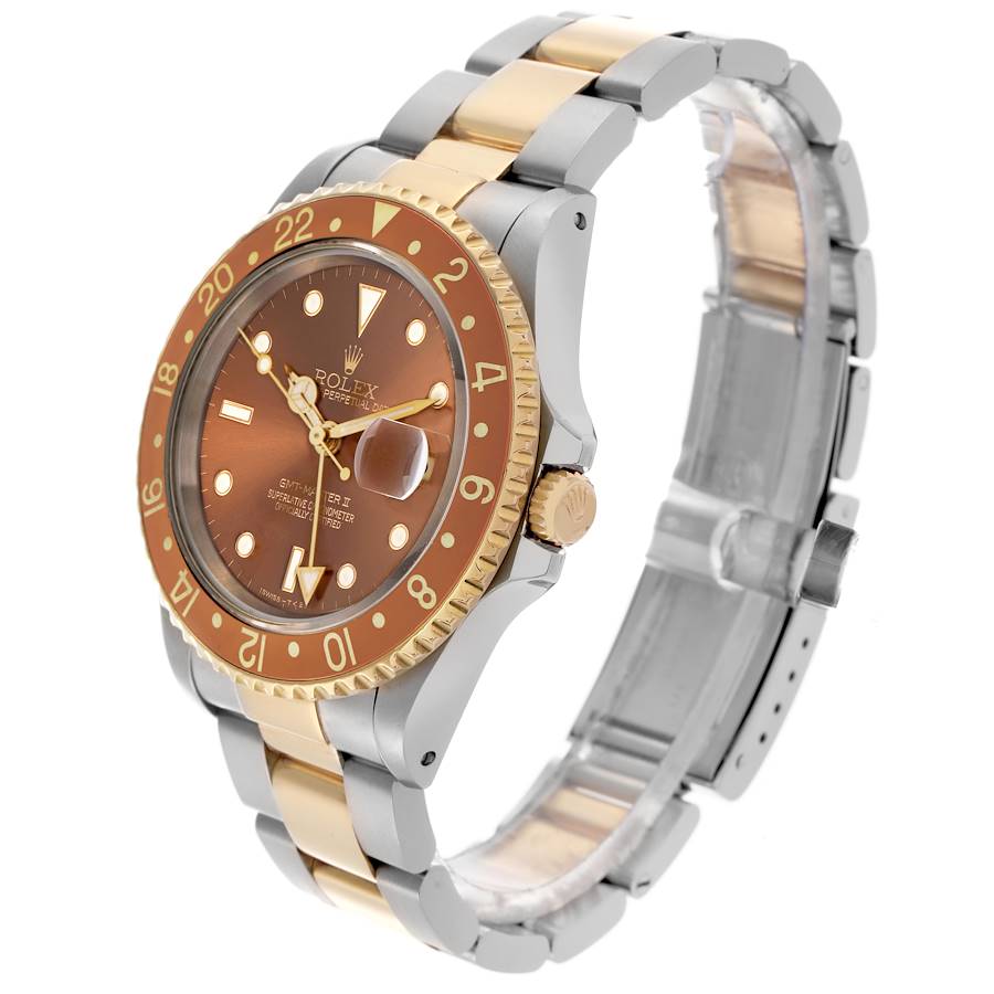 Reloj réplica para hombre: Rolex GMT Master II, acero y oro amarillo, bronce, 16713 — a precio competitivo – Foto 4