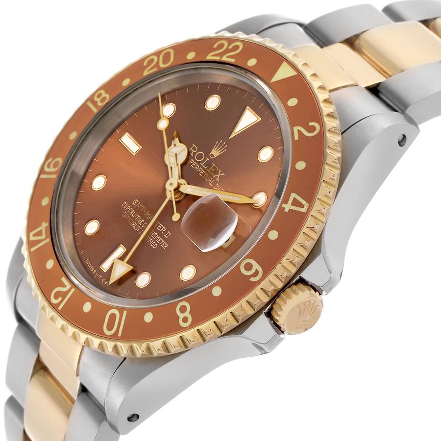 Reloj réplica para hombre: Rolex GMT Master II, acero y oro amarillo, bronce, 16713 — a precio competitivo – Foto 5
