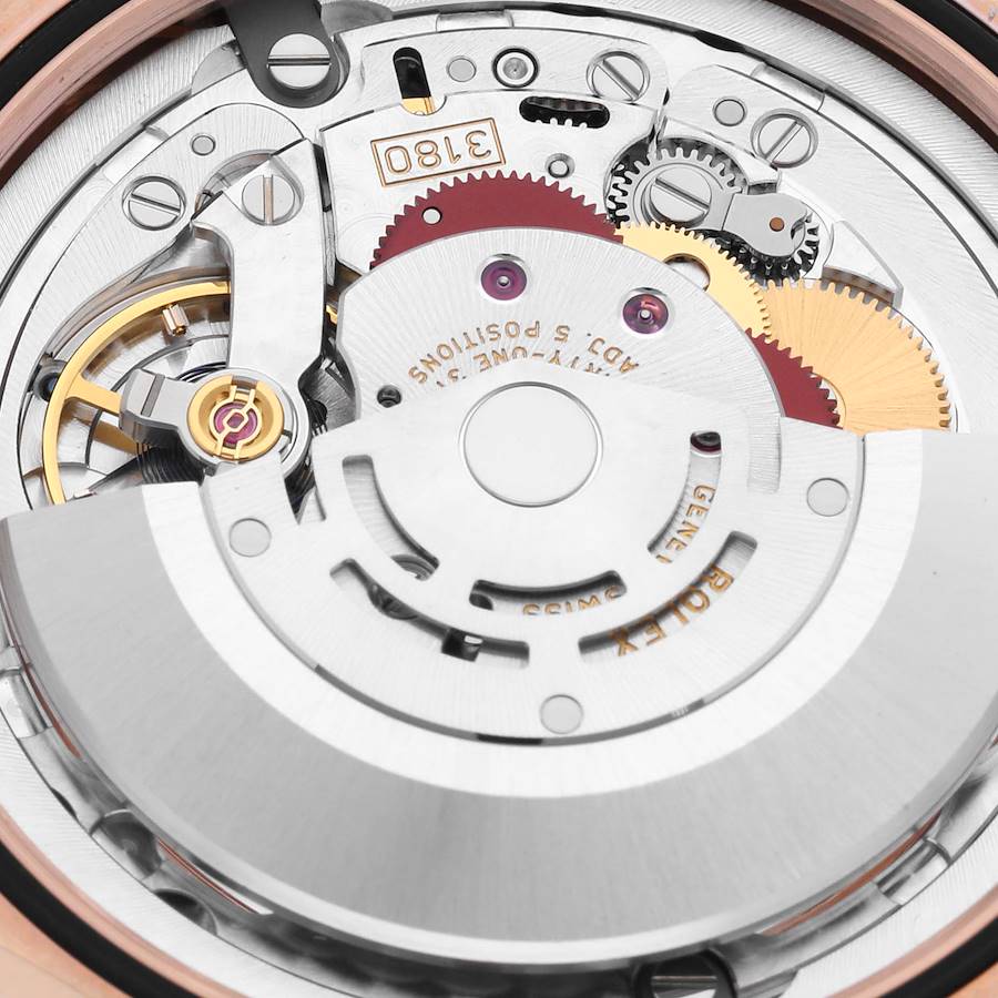 Reloj réplica para hombre: Rolex Cellini, doble huso horario, Everose, oro rosa, automático, 50525 — llamativo – Foto 7