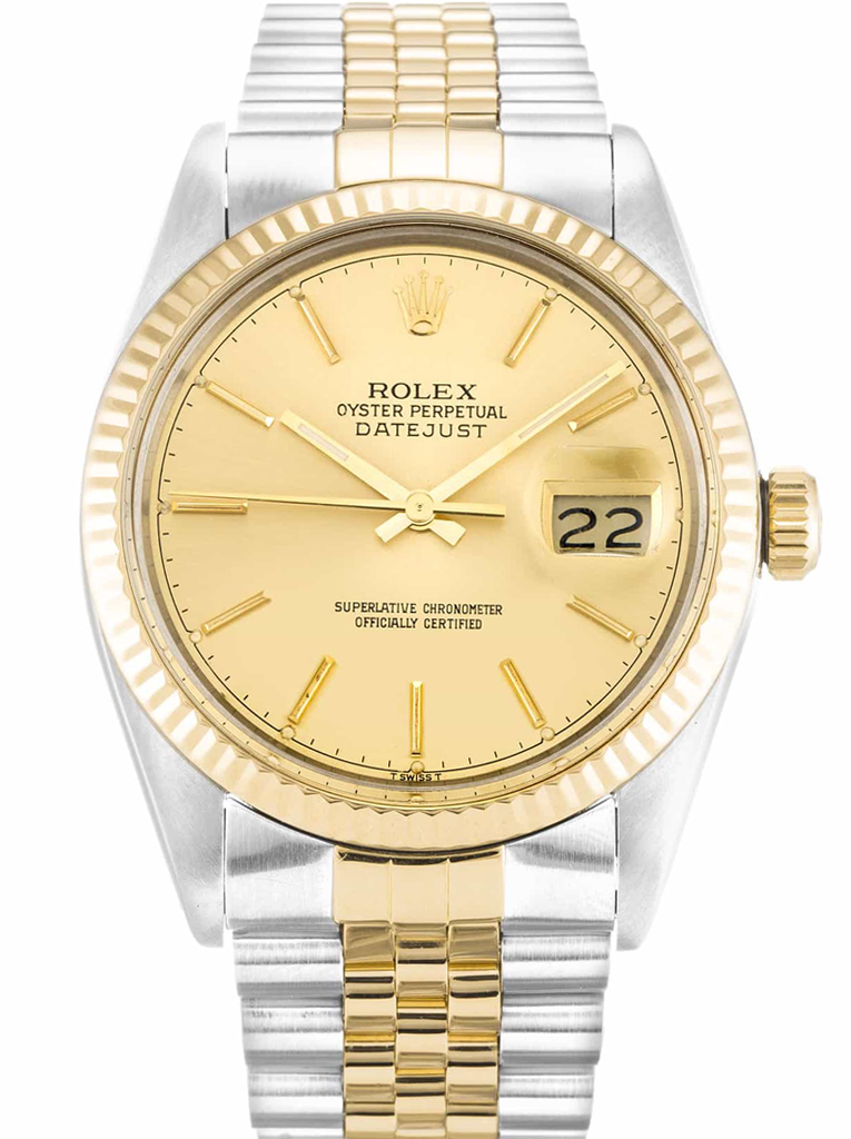 Reloj réplica: Rolex Datejust 36 mm, esfera champán — para todos los presupuestos – Foto 1