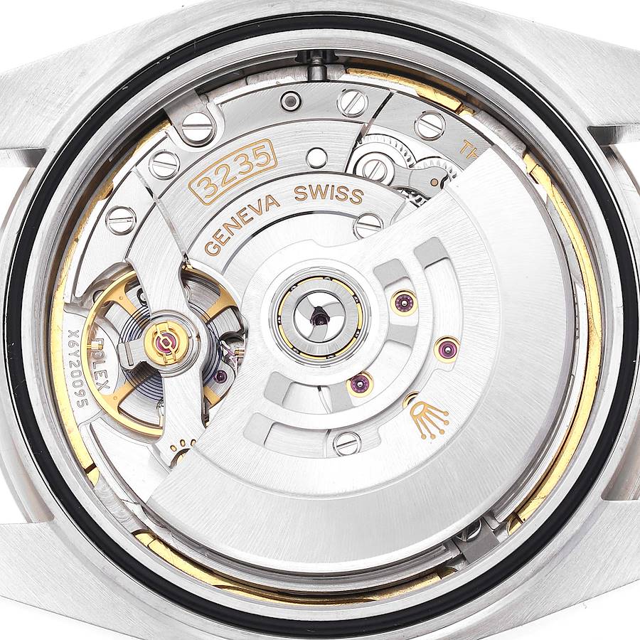 Reloj réplica para hombre: Rolex Datejust 41, acero y oro blanco, azul, esfera con números romanos, 126334 — para coleccionistas – Foto 6