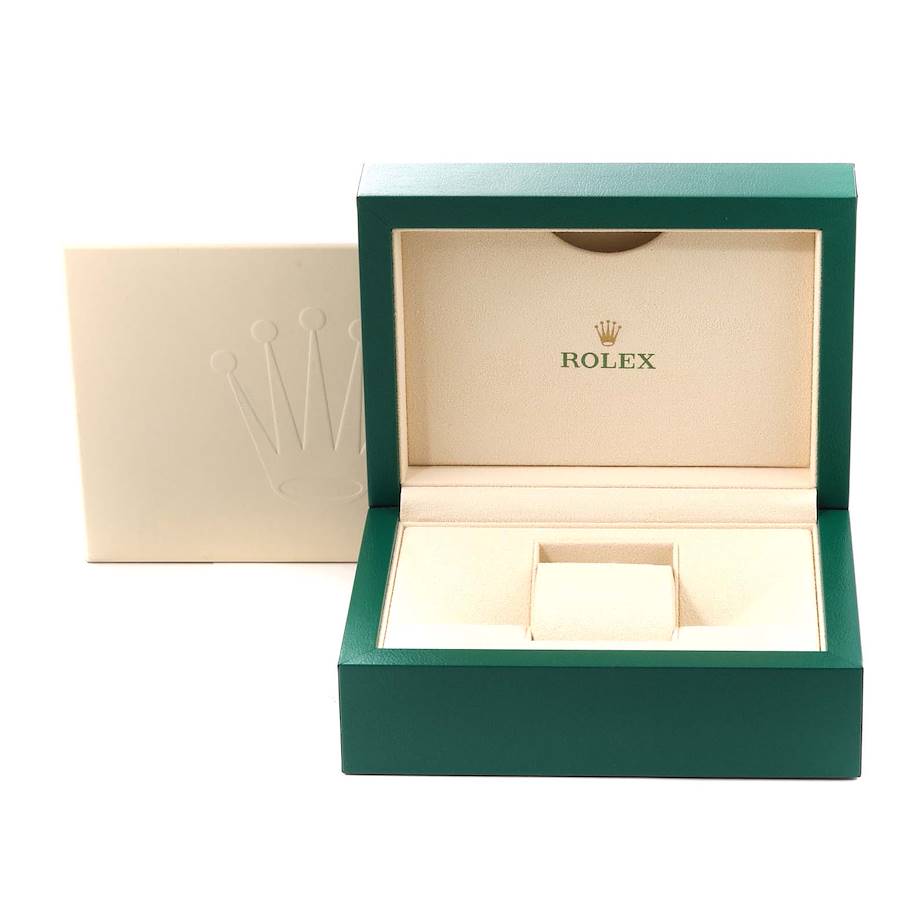 Reloj réplica para hombre: Rolex Datejust 41, acero y oro blanco, azul, esfera con números romanos, 126334 — para coleccionistas – Foto 8